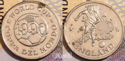 Жетон FIFA World Cup 1990 England Token, a144-067