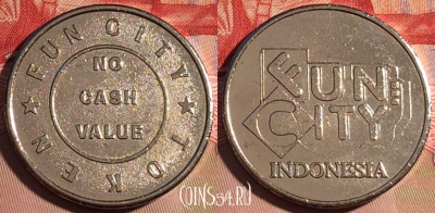 Жетон Fun City Indonesia Token, 199a-023