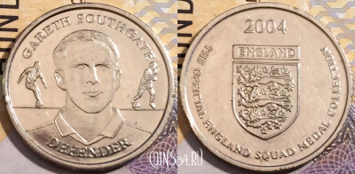Жетон Футбол Sol Campbell Defender 2004 Token, a144-006