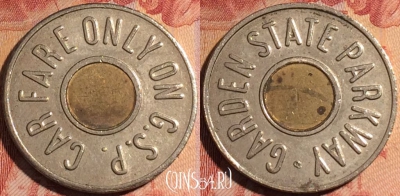 Жетон Garden State Parkway Token, 159b-031