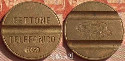 Жетон Gettone Telefonico 7009 Token, 415o-117