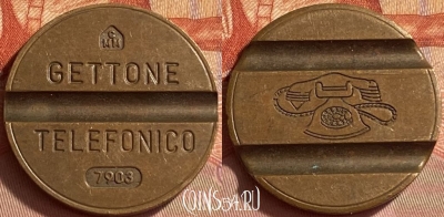 Жетон Gettone Telefonico CMM 7903 Token, 415o-128