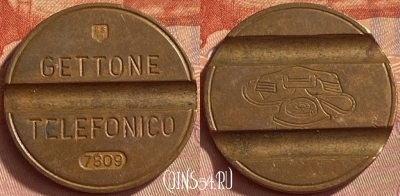 Жетон Gettone Telefonico ESM 7809 Token, 422o-056