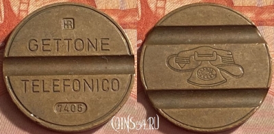 Жетон Gettone Telefonico IPM 7405 Token, 415o-062