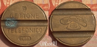 Жетон Gettone Telefonico IPM 7903 Token, 415o-132