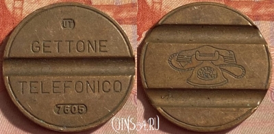 Жетон Gettone Telefonico UT 7605 Token, 422o-028
