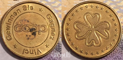 Жетон gewinnen sie gagnez Token, a144-007