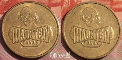 Жетон Haunted Trails Burbank Token, 260a-069