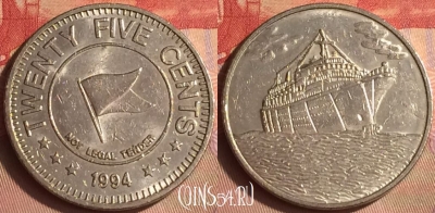 Жетон Holland-America Cruise Line 25 Cents Token, 431-125