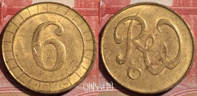 ЖЕТОН игровой R&W LONDON Token, 221-019