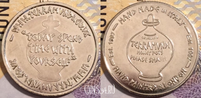 Жетон Италия Italian Terramundi 1997 Token, a144-002