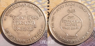 Жетон Италия Italian Terramundi 1997 Token, a144-014