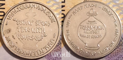 Жетон Италия Italian Terramundi 1997 Token, a144-035
