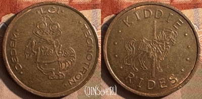 Kiddie Rides Tecnotron Dedem Token, 432s-019