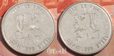 Жетон Magnet Type Stainless Steel Token, 283a-135