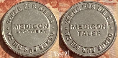Medicon Taler - Medicon-Apotheke Token, 487р-050 ♛