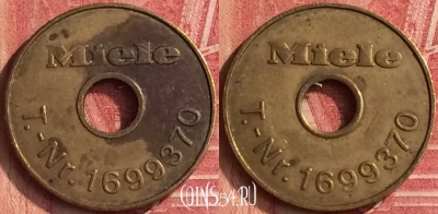 Жетон Miele 1699370 Token, 346n-085