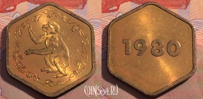 Жетон Monkey 1980 Token, 104c-032