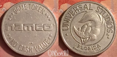 Жетон Namco  Universal Studios Florida Token, 348l-043