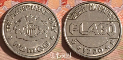 Жетон Namco Urbanamusement Plabo Token, 198a-053