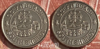 Ocean Beach South Sheilds Token, 473r-103