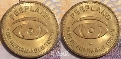 Жетон Peepland Token, a144-038