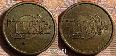 Planete Lavage Car Wash Token, 341s-050