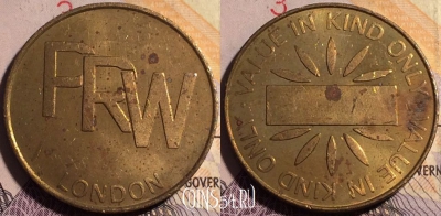 Жетон PRW London Token, 179a-086