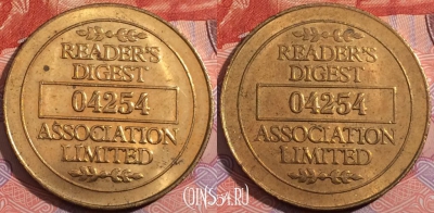 Жетон Reader's Digest Association Limited Token, b079-046