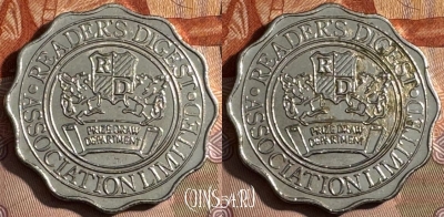 Reader's Digest Token, 241s-019 ♛