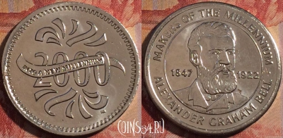Жетон Millennium Alexander Graham Bell Token, 164a-101