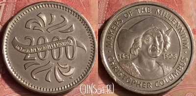 Жетон Millennium Christopher Columbus Token, 123m-112