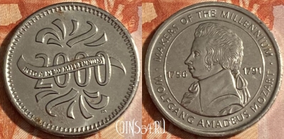 Millennium Вольфганг Амадей Моцарт Token, 160r-052 ♛