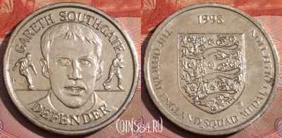 Жетон Sainsbury's Official England Squad 1998 Gareth Southgate