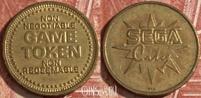 Sega City Game Token, 474r-124
