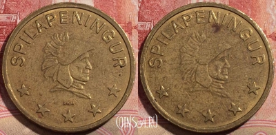 ЖЕТОН Spilapeningur Token, 215-047