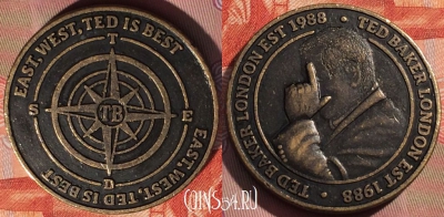 Жетон Ted Baker London Token, 264a-016