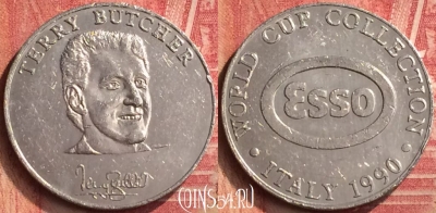 Жетон Terence Butcher Esso Token, 398-006