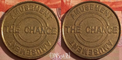 Жетон The Chance Amusement , 116b-070