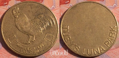 Жетон Tuby's Luna Park Token, a151-034