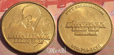 Жетон Ultrazone Lazer Tag Token, 112c-082