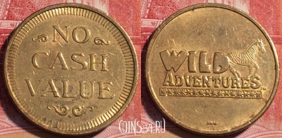 Жетон Wild Adventures Token, 060c-008