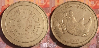 Жетон World Savers Black Rhino Token, 254a-092