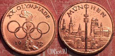 Жетон XX. olympiade 1972 Token, 252-140